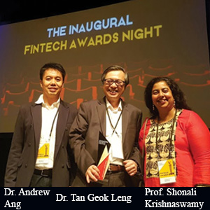 Dr. Andrew Ang,COO, Dr. Tan Geok Leng, CEO and Prof. Shonali Krishnaswamy, CTO, AIDA Technologies