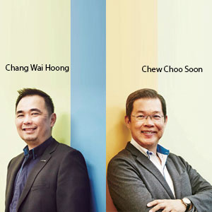 Chang Wai Hoong, Executive Director and Chew Choo Soon,Managaing Director, MyKRIS Chang Wai Hoong, Executive Director and Chew Choo Soon,Managaing Director, MyKRIS