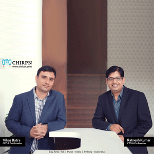 Vikas Batra,CEO & Co-founder, Chirpn IT Solutions Vikas Batra,CEO & Co-founder, Chirpn IT Solutions