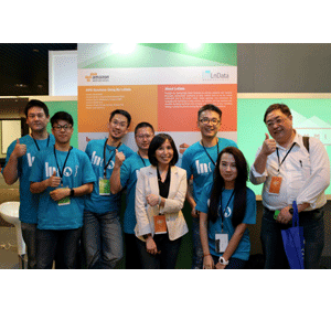Jay Cheng, Jason Chiang, David Sher, Rick Chen,co-founders, lndata
