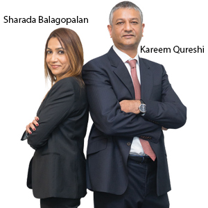 Managing Partner and Kareem Qureshi, Managing Director,Sharada Balagopalan, Star Solutions