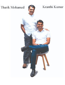 Tharik Mohamed and Kranthi Kumar,Chief Knowledge & Customer Experience Officer and Chief Innovation Officer, Red Apricot Tharik Mohamed and Kranthi Kumar,Chief Knowledge & Customer Experience Officer and Chief Innovation Officer, Red Apricot