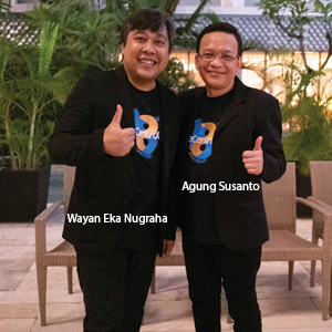 CEO and Agung Susanto, Director,Wayan Eka Nugraha, PT Intelix Global Crossing CEO and Agung Susanto, Director,Wayan Eka Nugraha, PT Intelix Global Crossing