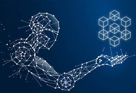 The Application of AI and Blockchain
