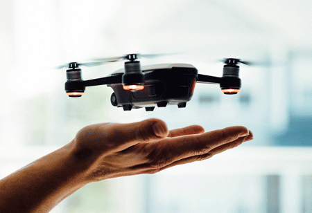 Drone's Leap of Faith